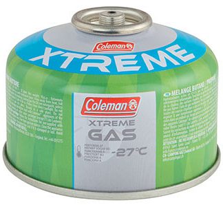Green Coleman C500 Performance Butane/Propane Gas Cartridge 